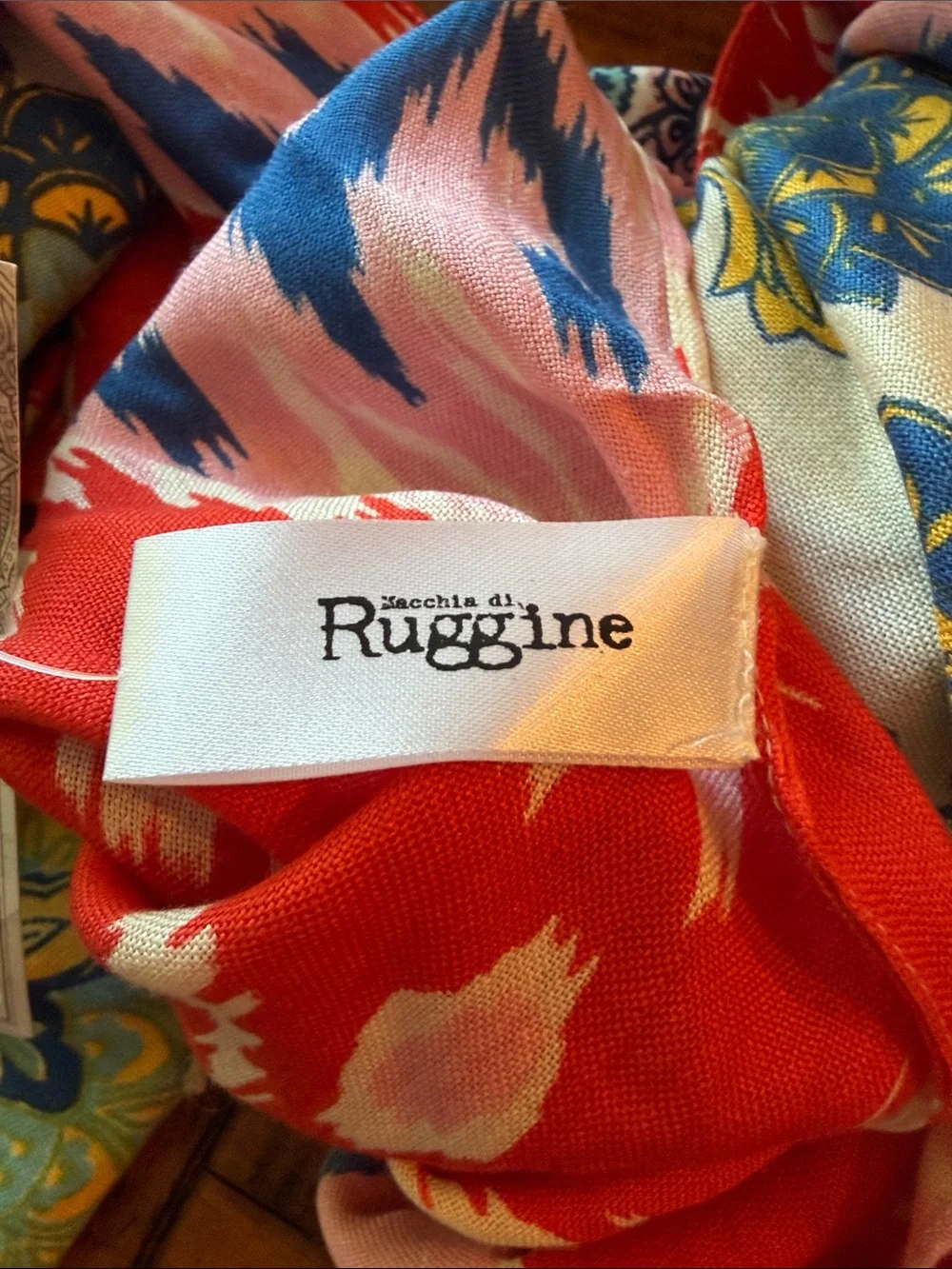 Mixed Print Lightweight‎ Kimono - Multicolor one size